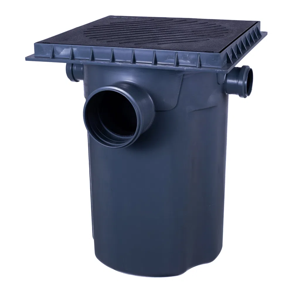 Caixa Coletora de Gordura com Cesto para Limpeza e Tampa PVC Preto DN100 - Tigre